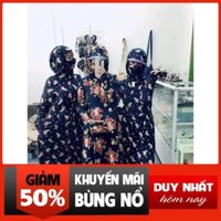 Áo Chống Nắng 2 Lớp Vải Lanh Nhật Toàn Thân đẹp