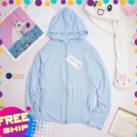 Áo chống nắng cho bé 6-14 tuổi, Áo khoác chống nắng trẻ em vải thông hơi thoáng mát