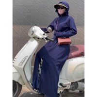 Áo chống nắng dáng dài chất mì lạnh CC