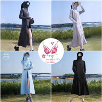 Áo Chống Nắng Dáng Dài Nữ, Áo Khoác Chống Nắng Chống Tia Cực Tím UPF 50+ HOT Bikini Av11