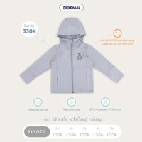 Áo chống nắng  Dokma DA522 cho bé từ 1-10 tuổi