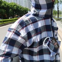 Áo chống nắng kẻ caro nam .