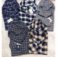 Áo chống nắng kẻ caro nam tiện dụng