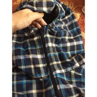 Áo chống nắng kẻ caro nam tiện dụng