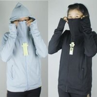 Áo Chống Nắng Kiêm Bịt Mặt Nữ, Chất Cotton Dày Dặn, Thoáng Mát