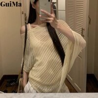 Áo chống nắng mới dành cho nữ Áo dệt kim Openwork phù hợp