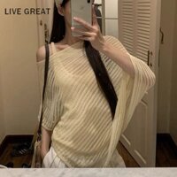 Áo chống nắng mới dành cho nữ Áo dệt kim Openwork phù hợp