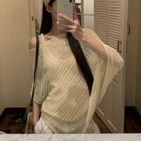 Áo chống nắng mới dành cho nữ Áo dệt kim Openwork phù hợp