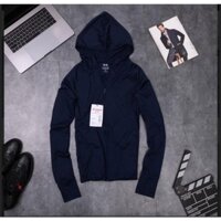 Áo chống nắng nam 2 lớp , áo khoác chống nắng nam hàng đẹp vải thông hơi dày dặn khóa kéo cao che mặt new