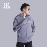 Áo chống nắng năm 2 lớp vải hạt xoàn phối tay sọc nam nữ đều mặc được