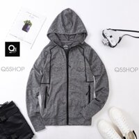 Áo Chống Nắng Nam Chất Thun Lạnh Cao Cấp Chống Tia UV Thiết Kế Viền Thể Thao