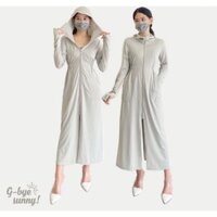 Áo chống nắng nữ dài toàn thân thông hơi chất vải kim cương dày dặn siêu mát hàng đẹp