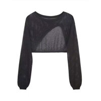 Áo Chống Nắng Nữ Mỏng Phong Cách Ice Silk Khăn Choàng Nhỏ Mùa Hè Phù Hợp Với Sling Váy Bên Ngoài Nửa Phần Gạc Đan Top 25.3.9