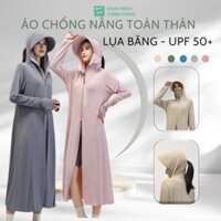 Áo Chống Nắng Nữ Toàn Thân Lụa Băng Chống Tia UV, Tia Cực Tím AC06