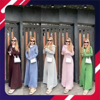 Áo chống nắng nữ toàn thân cotton lạnh ,Vải dày dặn thông thoáng chống tia UV cao cấp ACN01