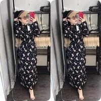 Áo Chống Nắng Nữ Toàn Thân Lanh Nhung 3 Lớp - Áo Chống Nắng Nữ