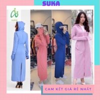Áo Chống Nắng Nữ Toàn Thân Thông Hơi Cao Cấp Siêu Đẹp Siêu Mát SK10