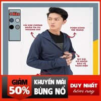 Áo chống nắng 💔SALE💔 cuộn nhỏ gọn cho nam nữ toàn thân tay dài vải kim cương ,xước cao cấp giá rẻ hot nhất 2021 đẹp