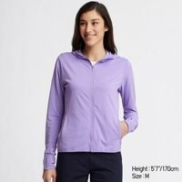 Áo chống nắng thun lạnh UNIQLO nữ - Màu tím