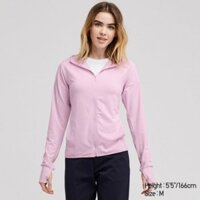Áo chống nắng thun lạnh UNIQLO nữ - Màu hồng