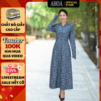 Áo Chống Nắng Toàn Thân Vải Bò Lót Lanh AHOA Mềm Nhẹ Mát Mẫu Hot Năm 2024 CB2L