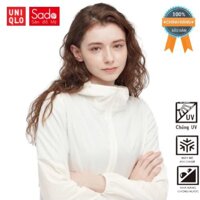 Áo chống nắng Uniqlo vải dù Women Pocketable UV Cut Parka - Mẫu NỮ Xịn3