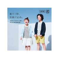 Áo chống nắng UV làm mát Airism trẻ em UPF 40 của UNIQLO - Nhật