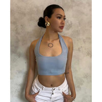 Áo cổ chữ U hở lưng LaLaFashion ANO006
