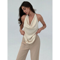 Áo Cổ Đổ Thời Trang Nữ Phong Cách Elegant