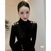 Áo cổ lọ tay dài