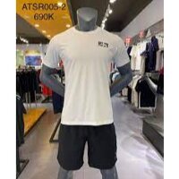 ÁO CỔ TRÒN LINING NAM ATSR005-2, QUẦN SHORT LINING  NAM AKSR007-1