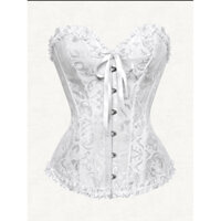 Áo corset định hình, phối đồ cực vintage