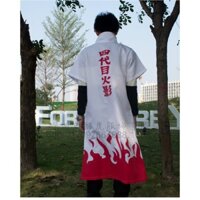 Áo cosplay Naruto hokaghe Trắng