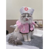 Áo Cosplay Y Tá Cho Chó Mèo - SP006019nurse