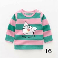 Áo cotton dài tay thu đông