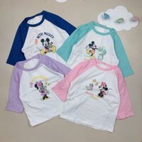 Áo cotton Topten tay lỡ hoạ tiết Minnie Mickey nhiều màu BTBG size 80/90/100