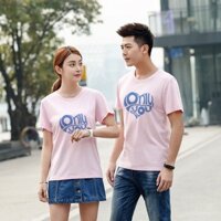 Áo Couple In Nhiệt Trái Tim Only You
