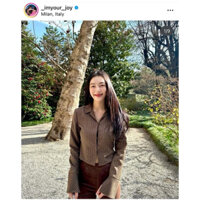 Áo crop sơ mi kẻ Zara RL pass thanh lý