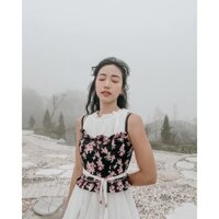 Áo croptop 2 dây ulzzang