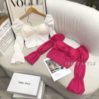 Áo croptop dài tay sang chảnh Today Style A812 vải mềm mịn