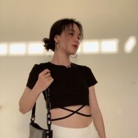 ÁO CROPTOP DÂY EO