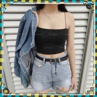 Áo Croptop Galaxy Dễ Phối Đồ Năng Động Trẻ Trung Mặc Thoáng Mát Đi Biển Dạo Mát Mùa Hè CT06 | Trending Maxi Shop