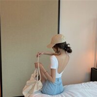 Áo croptop hở lưng