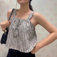 Áo Croptop Kẻ Sọc