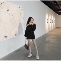 Áo croptop nữ trễ vai