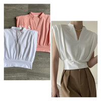 Áo croptop thun nữ