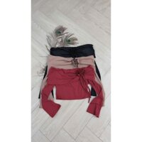 Áo Croptop Trễ Vai Tay Dài Bigsize Quỳnh Anh Từ 50KG Đến 100KG S/M/L/XL/XXL