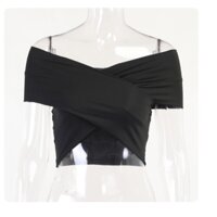 áo croptop trễ vai thời trang