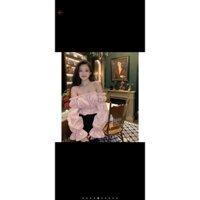 áo croptop trễ vai