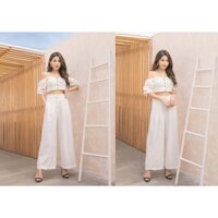 Áo croptop trễ vai